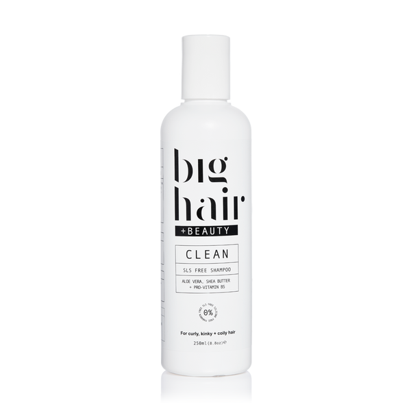 CLEAN SLS Free Shampoo for curly and afro hair